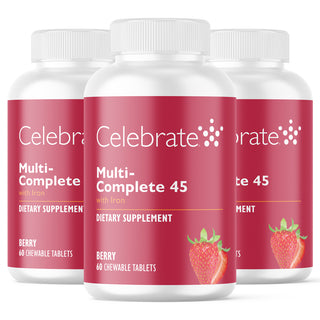 Multi-Complete 45 Bariatric Multivitamin with Iron, Chewable