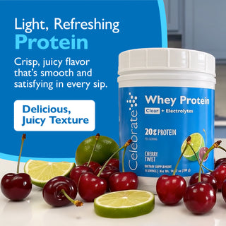 Celebrate Whey Protein Clear + Electrolytes