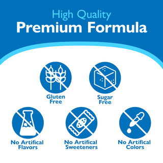 Vertical Clear Protein Water